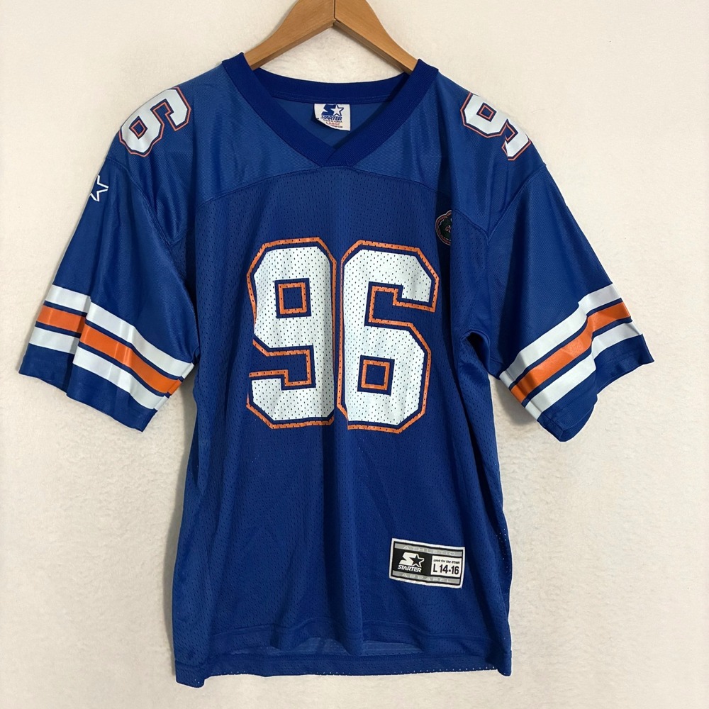 Vtg‎ Starter University Florida Gators Football Jersey Youth L (Fits Womens S/M)